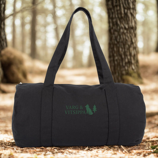 Minimalist Organic Eco-Cotton Duffel Bag – 31L | Varg & Vitsippa